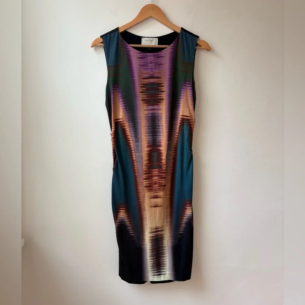 Nicole Miller Multicolor Sleeveless Dress - Picture 2 of 11